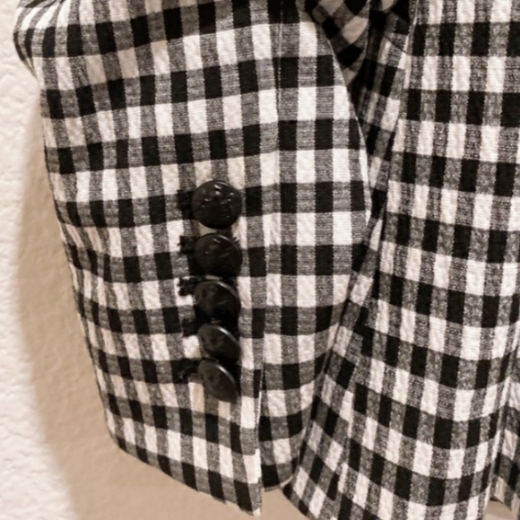 EUC Veronica Beard Caldwell Gingham Dickey Jacket - Picture 8 of 10